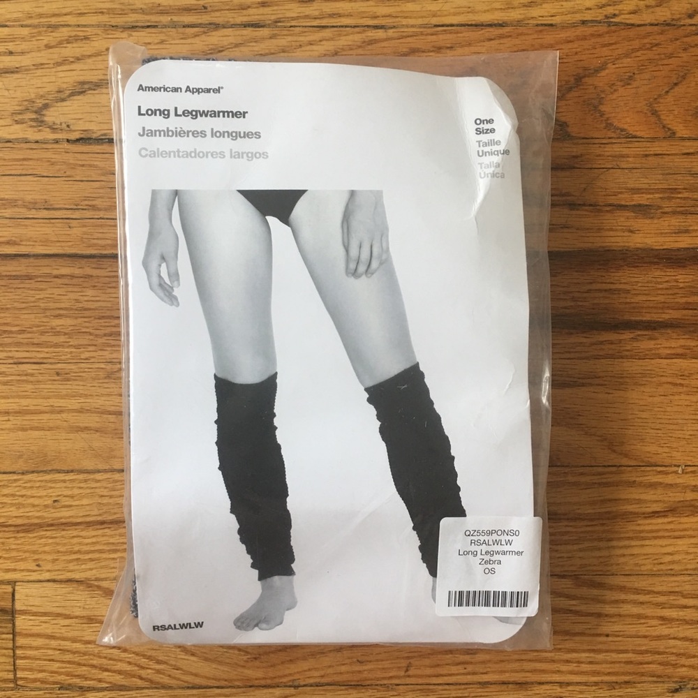 Fall is here! New American Apparel leg warmers